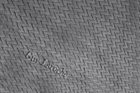 Guy Laroche Rombus Blanket Fleece Super Double 220x240cm Carbon