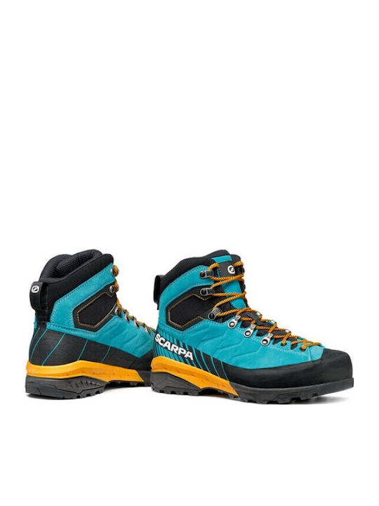 Scarpa Mescalito GTX Men's Hiking Boots Waterproof with Gore-Tex Membrane Blue