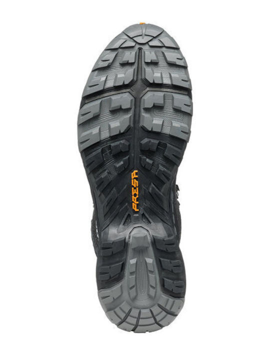 Scarpa Rush GTX Ανδρικά Ορειβατικά Μποτάκια Αδιάβροχα με Μεμβράνη Gore-Tex Μαύρα