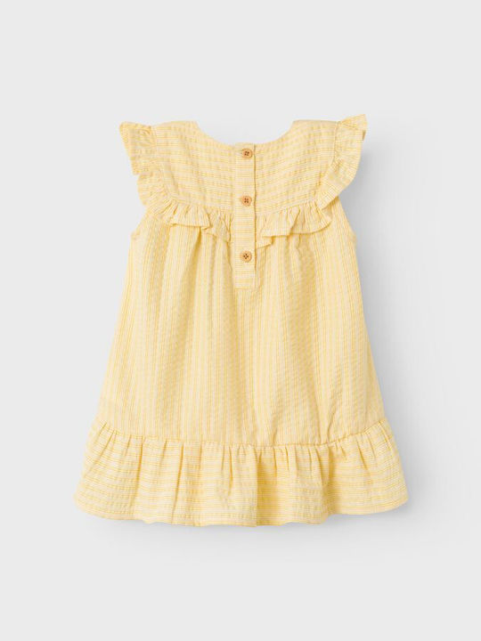 Name It Kids Dress Sleeveless Yellow