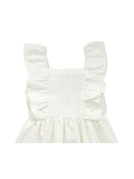 Funky Kids Dress Sleeveless Ecru