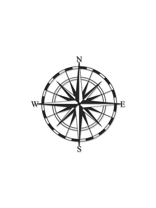 Fidelio Decorativ de Perete din Metal Compass 45x3x45cm 1pcs