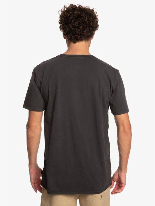 Quiksilver Sub Mission T-shirt Bărbătesc cu Mânecă Scurtă Negru