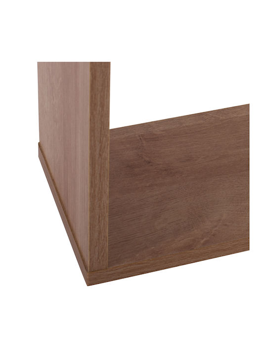 Rectangular Side Table Ameer Wooden Beige W45xL17xH52cm