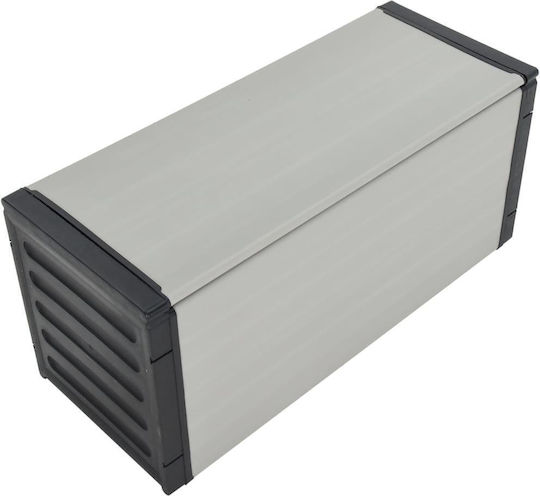 vidaXL Abfalleimer Abfall Kunststoff Gray 85x34x40cm 1Stück