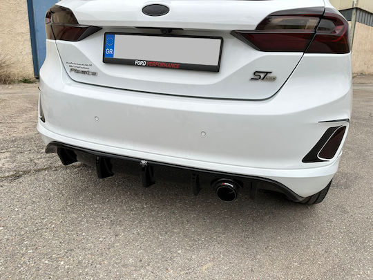 Motordrome Diffusor Auto Rückseite Kompatibel mit Ford Fiesta Mk8 ST-Line 2017+