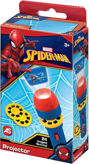 AS Projector Spiderman Προτζέκτορας Ιστοριών για 3+ Ετών