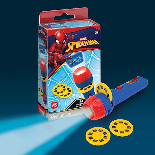 AS Projector Spiderman Προτζέκτορας Ιστοριών για 3+ Ετών