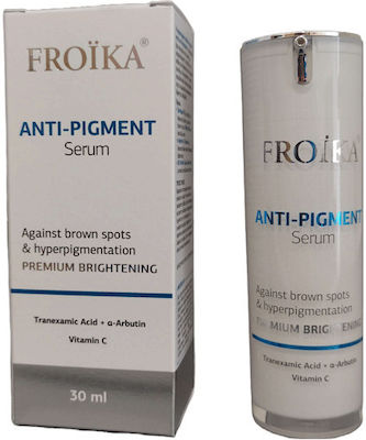 Froika Anti-Pigment Serum Gesicht für Glanz , Aufhellung & Falten 30ml