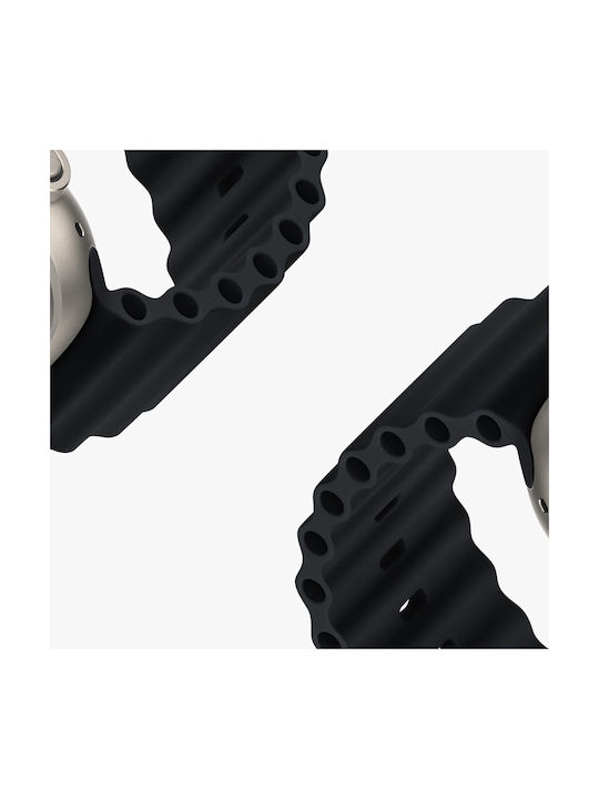 Dux Ducis OceanWave Version Strap Silicone Gray (Apple Watch 44/45/46mm/Ultra 49mm)