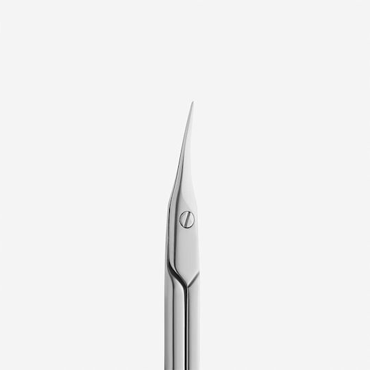 Staleks Nail Scissors Expert Stainless With Curved Tip Cuticles Silver SE-50/1 1 Piece
