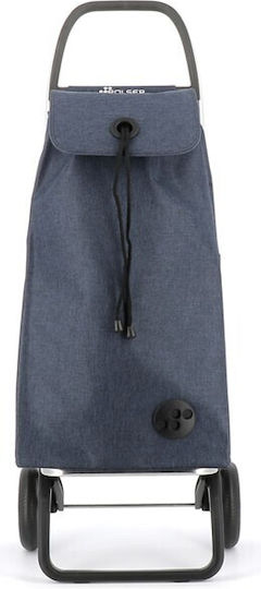 I-Max Tweed Текстил Пазарска количка Dark Blue 43лт