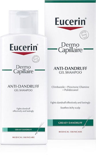 Eucerin DermoCapillaire Shampoos against Dandruff for Oily Hair 250ml