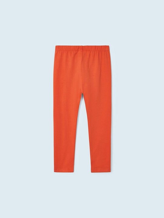 Mayoral Kids Long Legging Orange