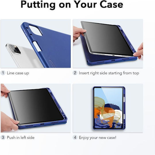 ESR Rebound Pencil Flip Cover Μπλε (iPad Pro 2021 11")