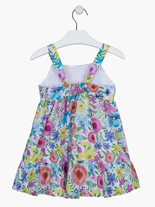 Losan Kids Dress Floral Sleeveless Multicolour