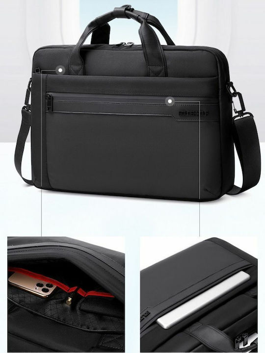Arctic Hunter Golden Wolf GW00012 Shoulder / Handheld Bag for 15.6" Laptop Black