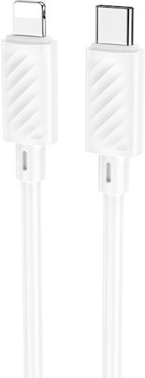 Hoco X88 USB-C to Lightning Cable Λευκό 1m