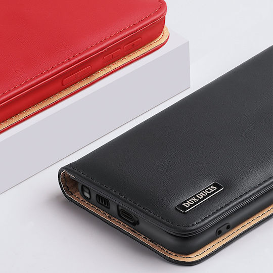 Dux Ducis Hivo Wallet Leather Red (Galaxy S23)