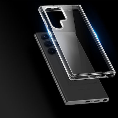 Dux Ducis Clin Plastic / Silicone Back Cover Durable Transparent (Galaxy S23 Ultra)