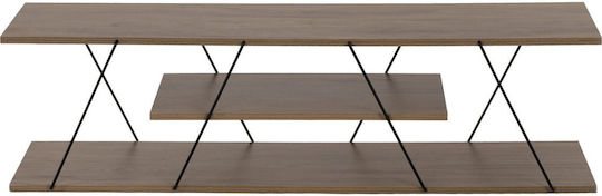 TV-Möbel Hölzernes Tars Olive Grey L120xB32xH33cm