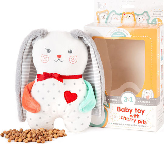 Amek Toys Fuzzy the Rabbit Θερμοφόρα με Κουκούτσια Κερασιού