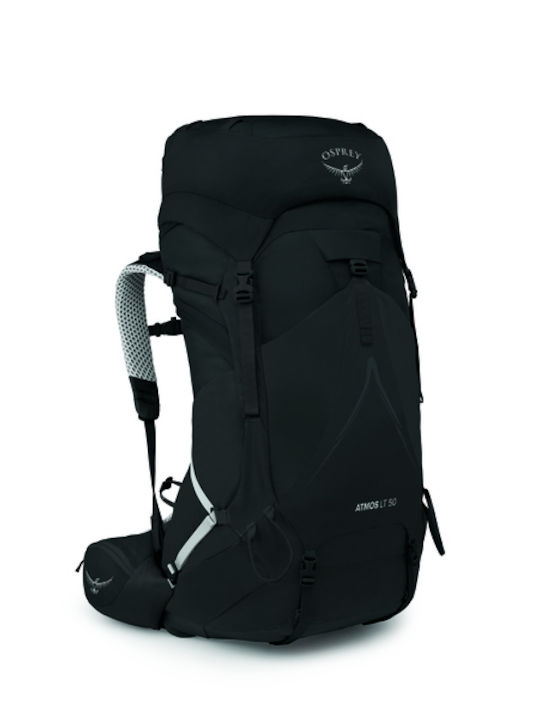 Osprey Atmos AG 50 Ορειβατικό Σακίδιο 50lt Αδιάβροχο Μαύρο S/M Trekking