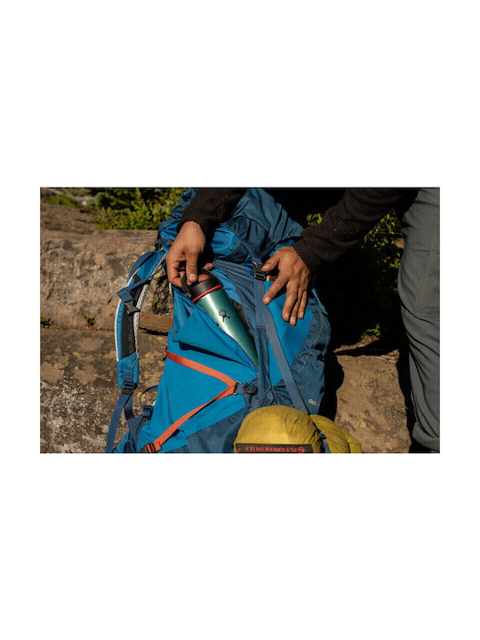 Osprey Atmos AG 50 Ορειβατικό Σακίδιο 50lt Αδιάβροχο Μαύρο S/M Trekking