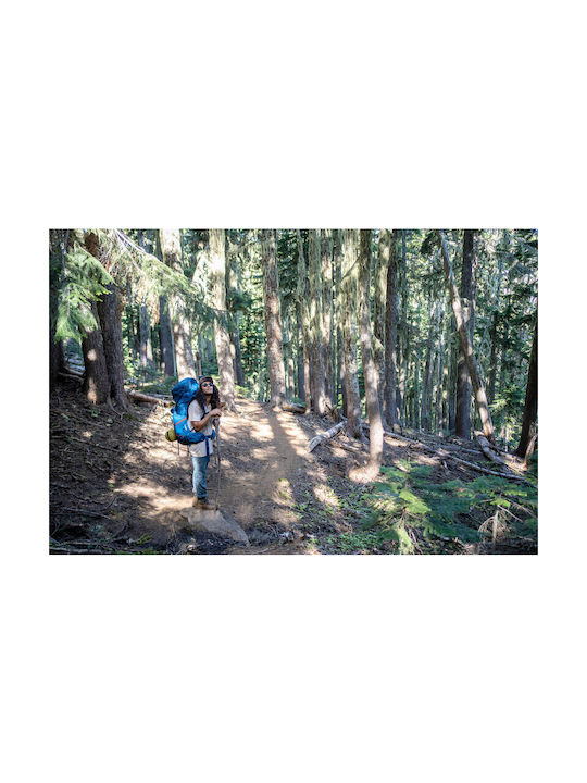 Osprey Atmos AG 50 Ορειβατικό Σακίδιο 50lt Αδιάβροχο Μαύρο S/M Trekking