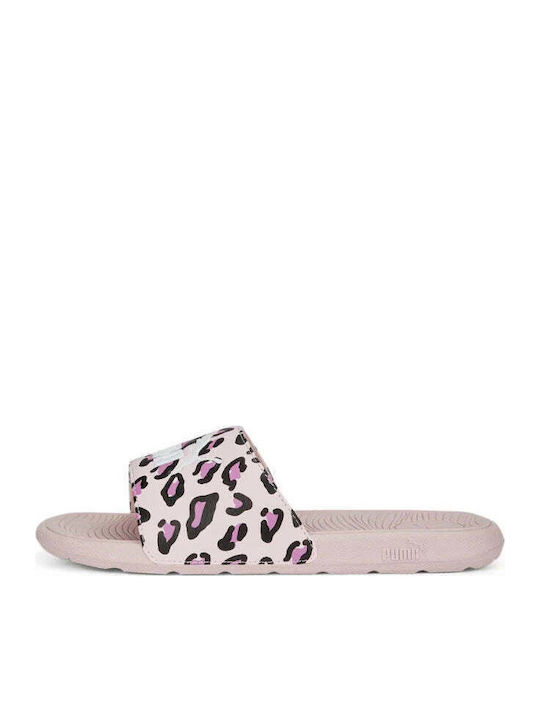 Kinder Badeschlappen Rosa Cat 2.0