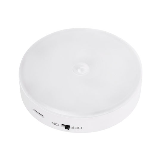 Rebel Rechargeable LED Light Spot for Cabinets with Battery Powered and Photocell 1pcs