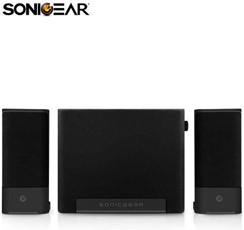 Sonic Gear Space 3 2.1 Wireless Speakers with Bluetooth 20W Black