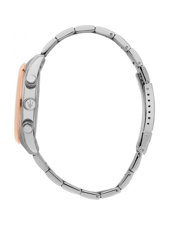 Maserati Attrazione Uhr Batterie mit Metallarmband