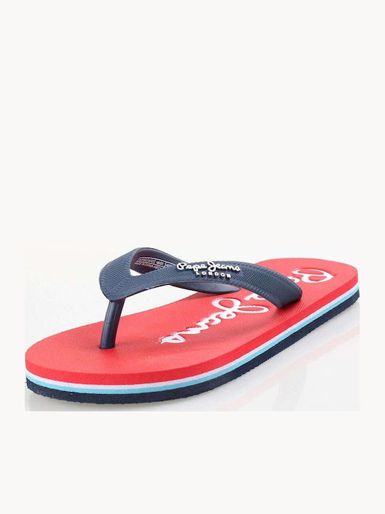 Șlapi pentru copii Flip Flops Roșii Basic