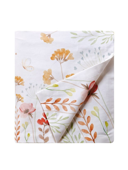 Kentia Lilou Cotton & Polyester Tablecloth Multicolour 135x180cm