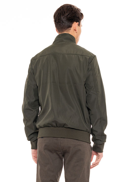 Splendid Men's Winter Bomber Jacket Green