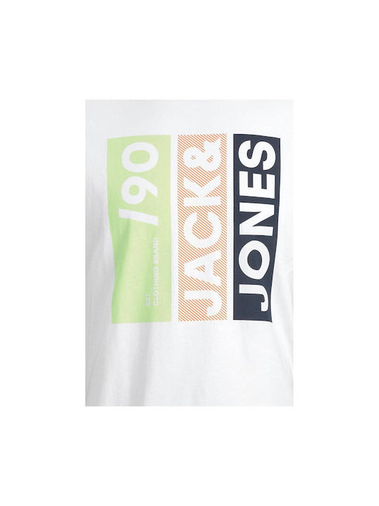 Jack & Jones Kinder-T-Shirt Weiß