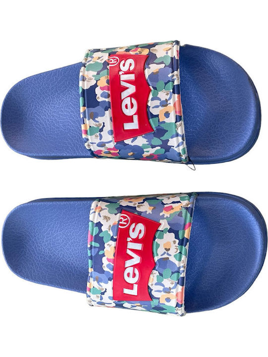 Kinder Badeschlappen Blau