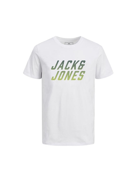 Jack & Jones Kinder-T-Shirt Weiß