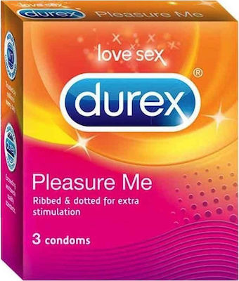 Durex Προφυλακτικά Pleasure Me 3τμχ