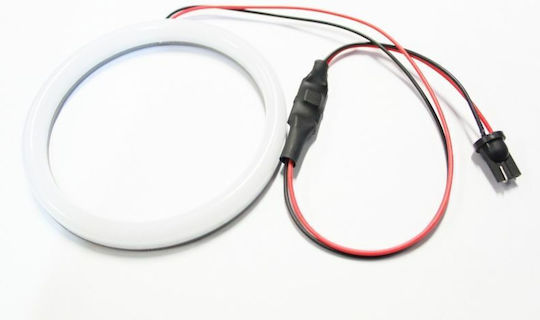 Car Headlight Angel Eyes Rings 12V White Color 1pcs