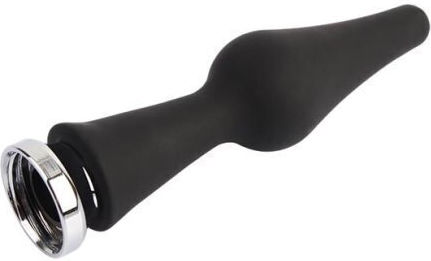 Chisa Novelties Πρωκτικό Ντους Enema Attachement Μαύρο 15.3cm