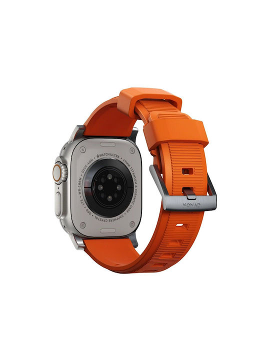 Nomad Rugged Λουράκι Σιλικόνης Πορτοκαλί (Apple Watch 42/44/45mm / 49mm)