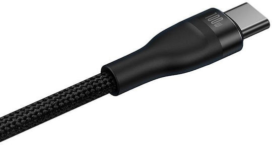 Baseus Flash Series II Кабел USB-C мъжки - USB-C мъжки x2 1.5м 1бр