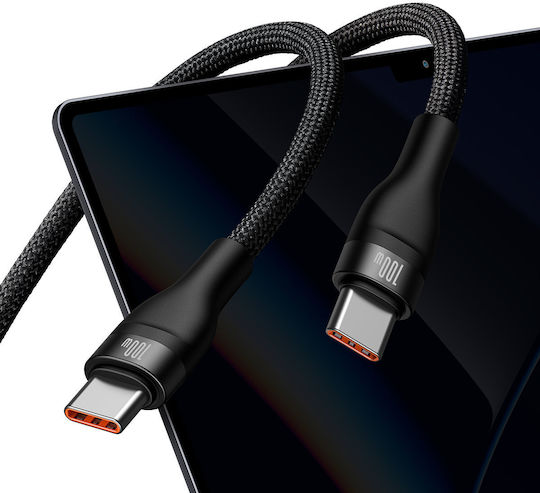 Baseus Flash Series II Кабел USB-C мъжки - USB-C мъжки x2 1.5м 1бр