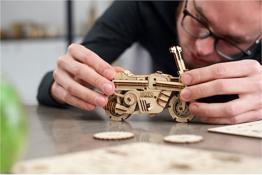 Ugears Wooden Construction Toy Folding Scooter