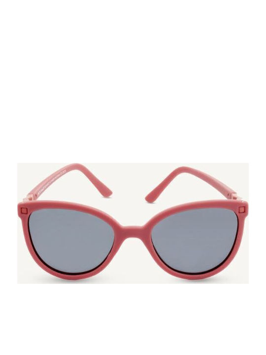 KiETLA BuZZ Unbreakable Butterfly Kids Sunglasses with Polarized Lens Terracotta for 4-6 Years