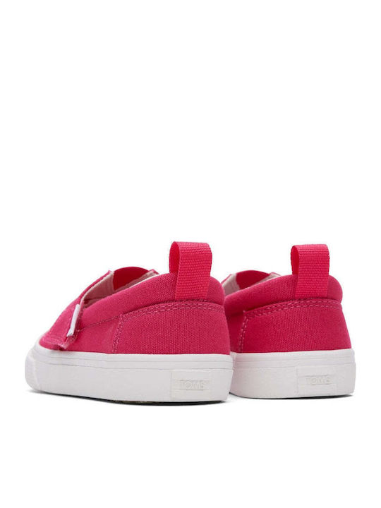 Espadrile pentru Copii cu închidere Hoop & Loop Roz Alpargata