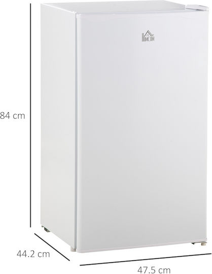 HomCom Mini Bar 91lt Î83xL47xA44cm. Alb 800-129V90WT