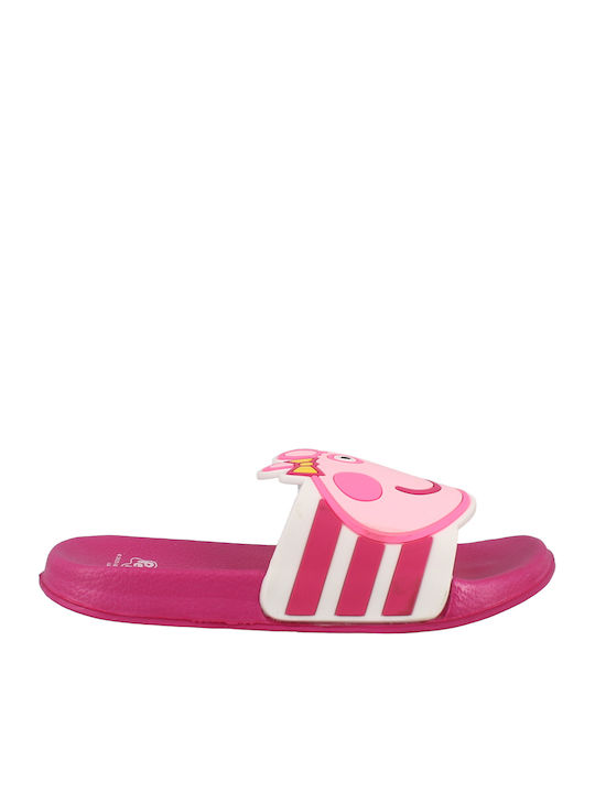 Παιδικές Σαγιονάρες Slides Peppa Pig Φούξια Peppa Pig